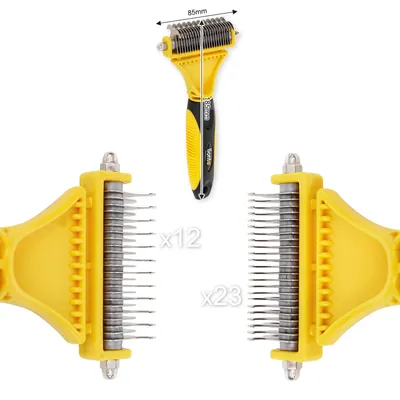 lionto brosse démêlante pour chat avec 12 + 23 lames inox lionto brosse démêlante pour chat avec 12 + 23 lames inox