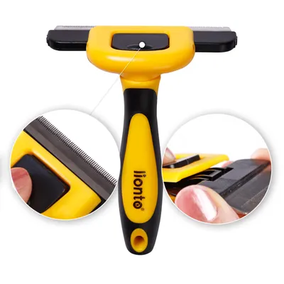 lionto brosse sous-poil pour chat avec lame inox de 10 cm lionto brosse sous-poil pour chat avec lame inox de 10 cm