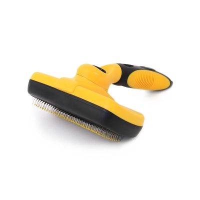 lionto brosse pour chien autonettoyante avec picots en inox