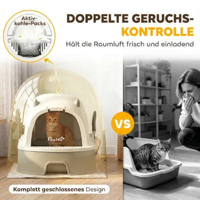 PawHut Katzentoilette