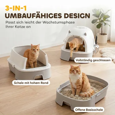 PawHut Katzentoilette