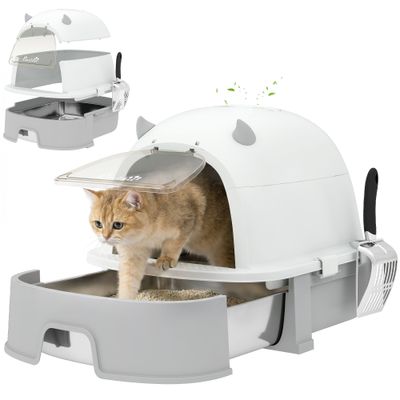 PawHut Katzentoilette