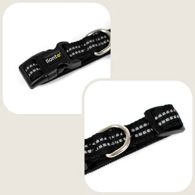 lionto Katzenhalsband reflektierend aus Nylon mit Neoprenpolsterung lionto Katzenhalsband reflektierend aus Nylon mit Neoprenpolsterung