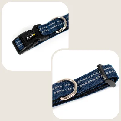 lionto Katzenhalsband reflektierend aus Nylon mit Neoprenpolsterung lionto Katzenhalsband reflektierend aus Nylon mit Neoprenpolsterung