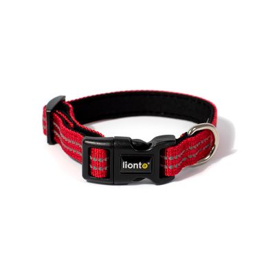 lionto Katzenhalsband reflektierend aus Nylon mit Neoprenpolsterung
