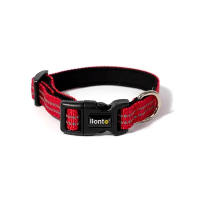 lionto Katzenhalsband reflektierend aus Nylon mit Neoprenpolsterung lionto Katzenhalsband reflektierend aus Nylon mit Neoprenpolsterung