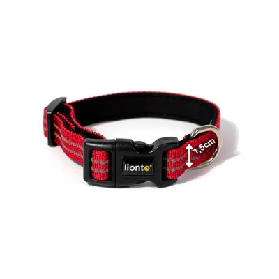 lionto Katzenhalsband reflektierend aus Nylon mit Neoprenpolsterung lionto Katzenhalsband reflektierend aus Nylon mit Neoprenpolsterung