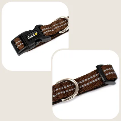 lionto Katzenhalsband reflektierend aus Nylon mit Neoprenpolsterung lionto Katzenhalsband reflektierend aus Nylon mit Neoprenpolsterung