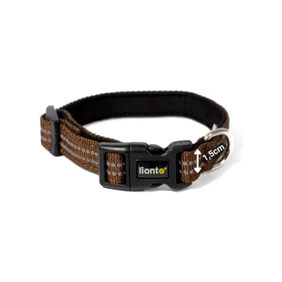 lionto Katzenhalsband reflektierend aus Nylon mit Neoprenpolsterung lionto Katzenhalsband reflektierend aus Nylon mit Neoprenpolsterung