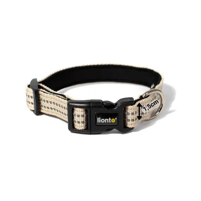 lionto Katzenhalsband reflektierend aus Nylon mit Neoprenpolsterung