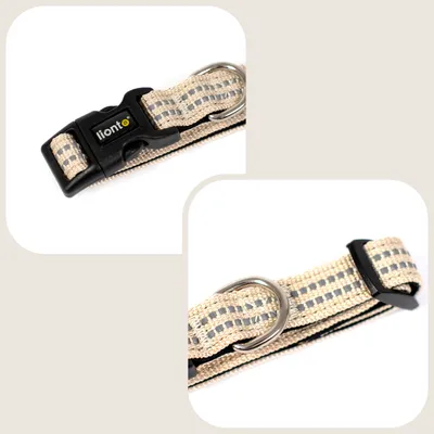 lionto Katzenhalsband reflektierend aus Nylon mit Neoprenpolsterung