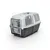 lionto Katzentransportbox aus Kunststoff mit Tragegriff lionto Katzentransportbox aus Kunststoff mit Tragegriff
