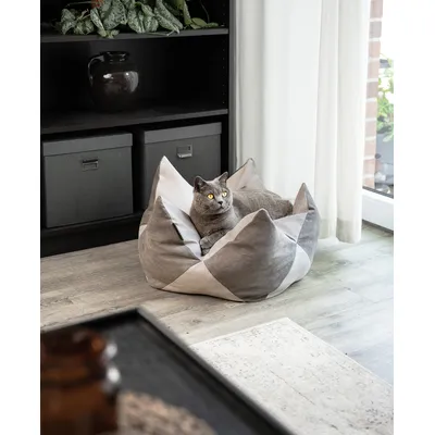 lionto coussin étoile pour chat avec rembourrage doux PP-Cotton lionto coussin étoile pour chat avec rembourrage doux PP-Cotton