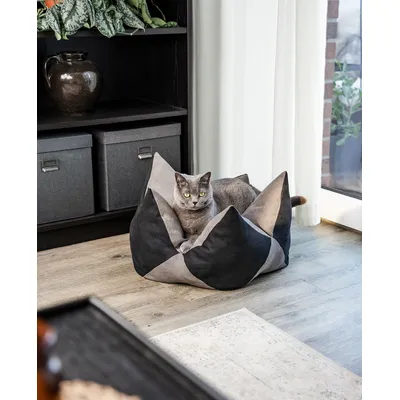 lionto coussin étoile pour chat avec rembourrage doux PP-Cotton lionto coussin étoile pour chat avec rembourrage doux PP-Cotton