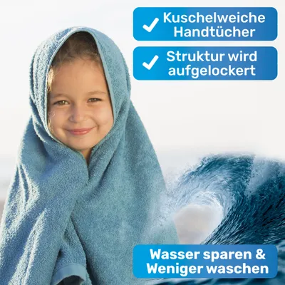 BluePet 8x Wäschebälle, Fusselbälle für die Waschmaschine, Trocknerbälle