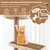 GIANTEX Arbre Chat Bois 4 Niveaux 3 Perchoirs Sisal Tour Intérieur GIANTEX Arbre Chat Bois 4 Niveaux 3 Perchoirs Sisal Tour Intérieur