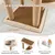 GIANTEX Arbre Chat Bois 4 Niveaux 3 Perchoirs Sisal Tour Intérieur GIANTEX Arbre Chat Bois 4 Niveaux 3 Perchoirs Sisal Tour Intérieur