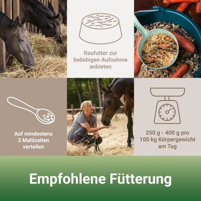 PANTO Kräutermüsli mit Wisan®-Lein – 15 kg Pferdefutter mit Omega-3 & Kräut