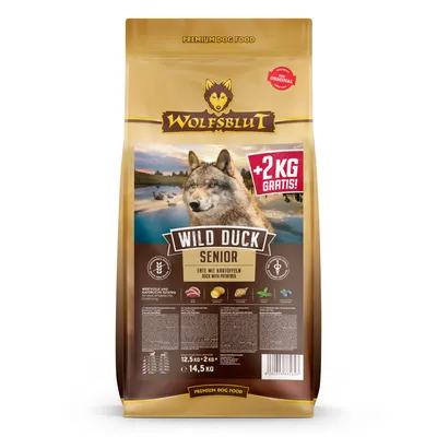 Wolfsblut - Wild Duck - Senior Trockenfutter für Hunde Wolfsblut - Wild Duck - Senior Trockenfutter für Hunde