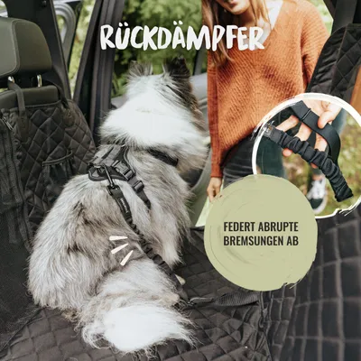 Rudelkönig Ceinture de sécurité pour chiens voiture Rudelkönig Ceinture de sécurité pour chiens voiture