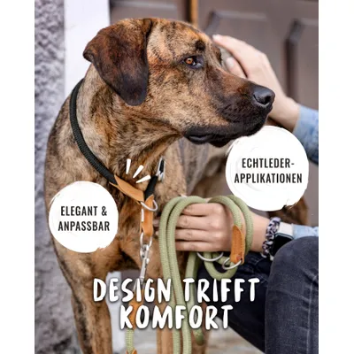 Rudelkönig Collier chien Emma anti-traction réglable Rudelkönig Collier chien Emma anti-traction réglable