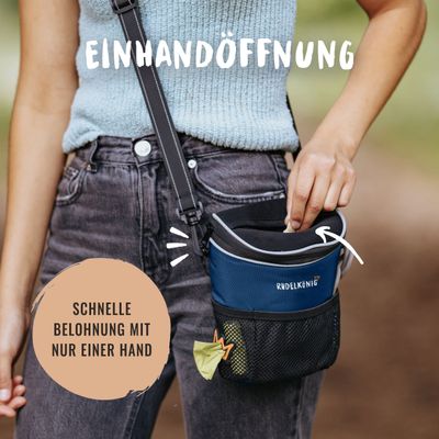 Rudelkönig Gassitasche Leckerlibeutel für Hundetraining