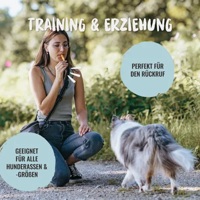 Rudelkönig Hundepfeife für Rückruf & Hundetraining