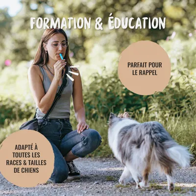 Rudelkönig Sifflet pour chien professionnel Rudelkönig Sifflet pour chien professionnel