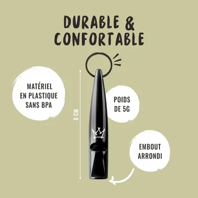 Rudelkönig Sifflet pour chien professionnel Rudelkönig Sifflet pour chien professionnel