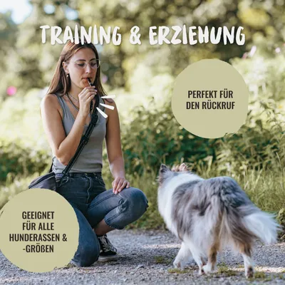 Rudelkönig Hundepfeife für Rückruf & Hundetraining Rudelkönig Hundepfeife für Rückruf & Hundetraining