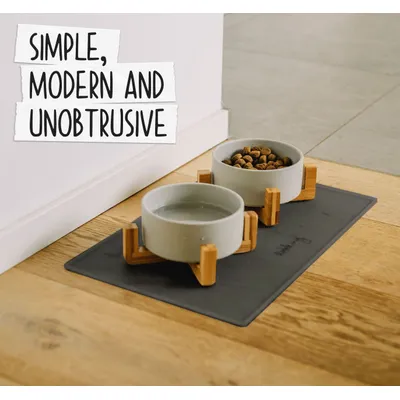 Rudelkönig Tapis pour gamelle pour chiens et chats Rudelkönig Tapis pour gamelle pour chiens et chats