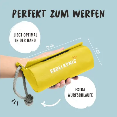 Rudelkönig Futterdummy für Apportiertraining Hunde