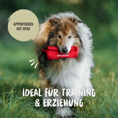 Rudelkönig Futterdummy für Apportiertraining Hunde