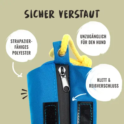 Rudelkönig Futterdummy für Apportiertraining Hunde