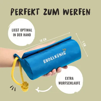 Rudelkönig Futterdummy für Apportiertraining Hunde