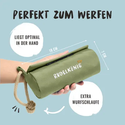 Rudelkönig Futterdummy für Apportiertraining Hunde Rudelkönig Futterdummy für Apportiertraining Hunde