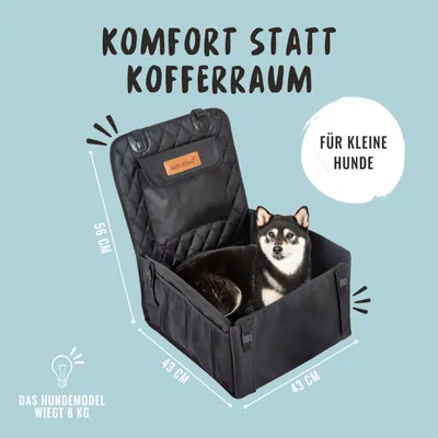 Rudelkönig Hunde Autositz wasserfest & sicher Hundesitz
