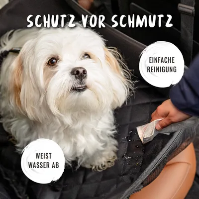 Rudelkönig Hunde Autositz wasserfest & sicher Hundesitz