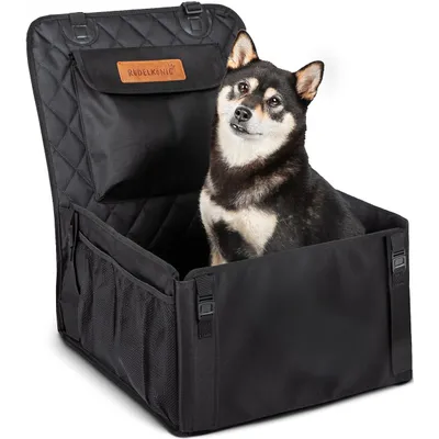 Rudelkönig Siège auto pour chiens rembourré Rudelkönig Siège auto pour chiens rembourré