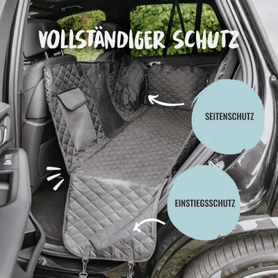 Rudelkönig Autoschondecke für Hunde mit Seitenschutz Rudelkönig Autoschondecke für Hunde mit Seitenschutz