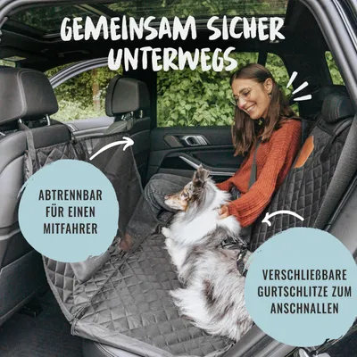 Rudelkönig Autoschondecke für Hunde mit Seitenschutz Rudelkönig Autoschondecke für Hunde mit Seitenschutz