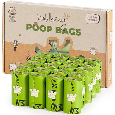 Rudelkönig Sacs à crottes pour chiens Rudelkönig Sacs à crottes pour chiens