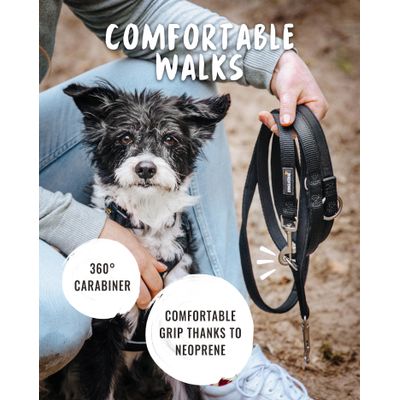 Rudelkönig laisse pour chien Bella reglable