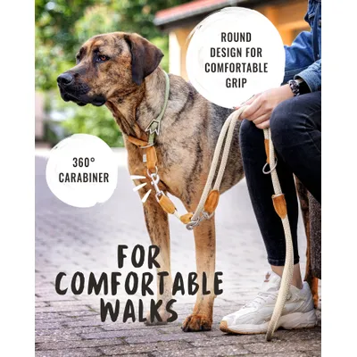 Rudelkönig Laisse pour chien Emma reglable Rudelkönig Laisse pour chien Emma reglable