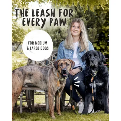 Rudelkönig Laisse pour chien Emma reglable Rudelkönig Laisse pour chien Emma reglable