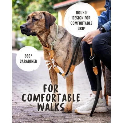 Rudelkönig Laisse pour chien Emma reglable Rudelkönig Laisse pour chien Emma reglable