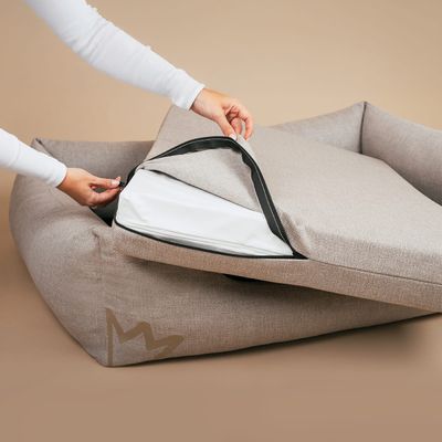 Rudelkönig Orthopädisches Hundebett Koye mit Memory Foam
