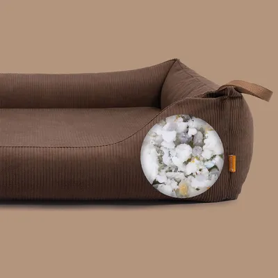 Rudelkönig Panier orthopédique Koye en mousse mémoire Rudelkönig Panier orthopédique Koye en mousse mémoire