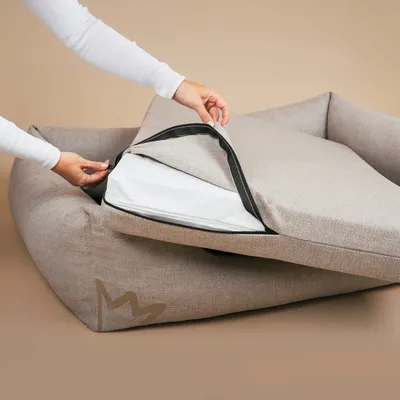 Rudelkönig Panier orthopédique Koye en mousse mémoire Rudelkönig Panier orthopédique Koye en mousse mémoire