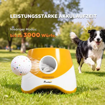 PawHut Automatischer Ballwerfer PawHut Automatischer Ballwerfer